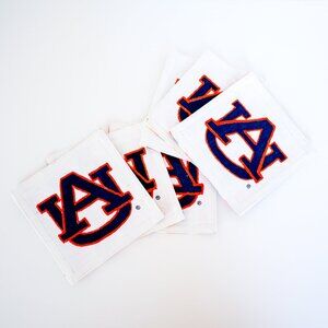 *NEW* Set of (6) Auburn University Fabric Coasters